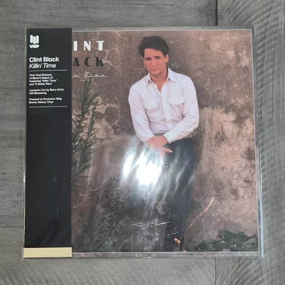 Clint Black Killin' Time LP ~ Exclusive 180g Colored Vinyl ~ Brand New! - Picture 2 of 2